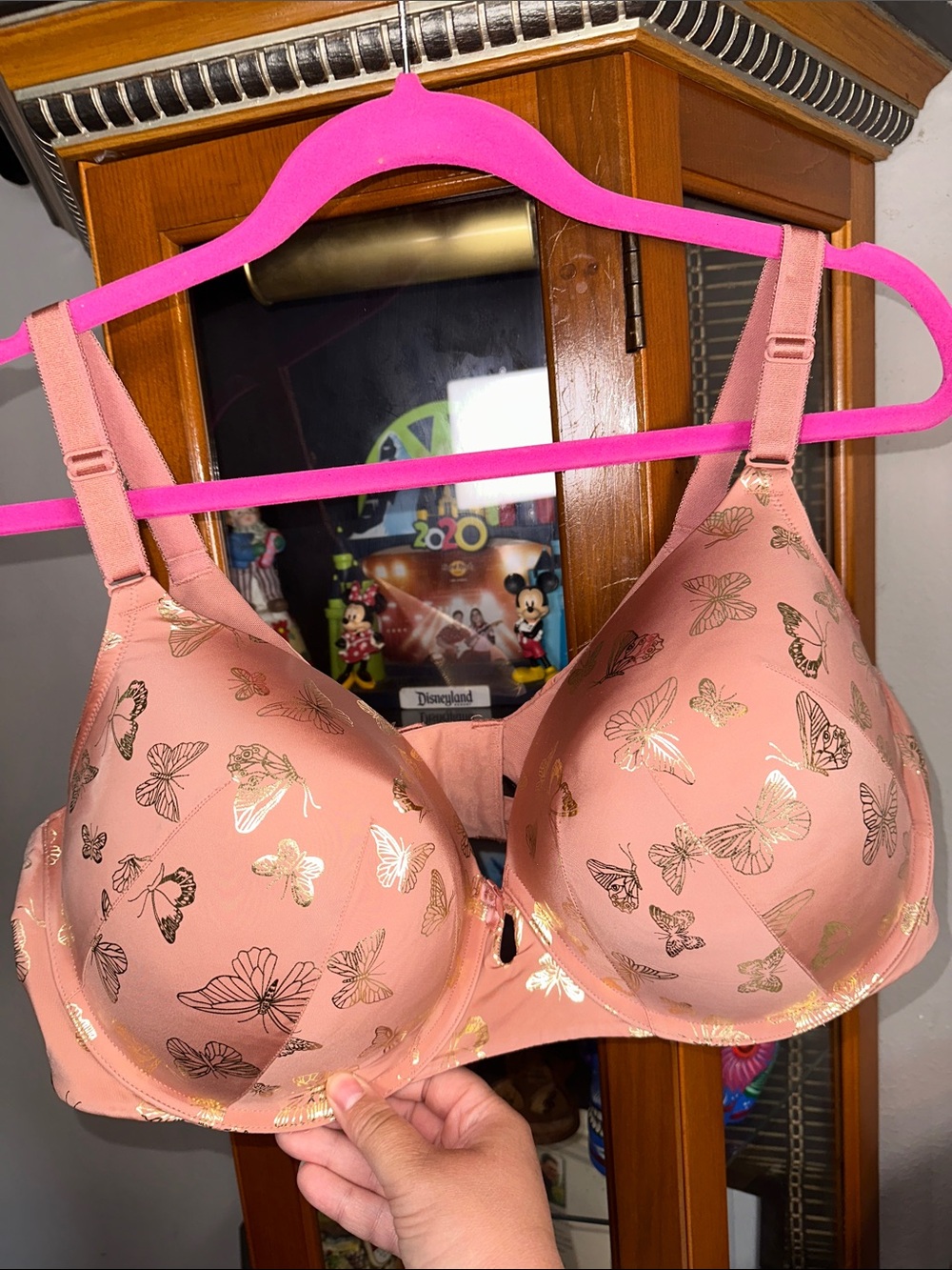 torrid Rose Gold Butterfly Print T-Shirt Bra